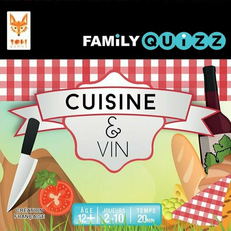 Family Quizz: Cuisine & Vin Cover
