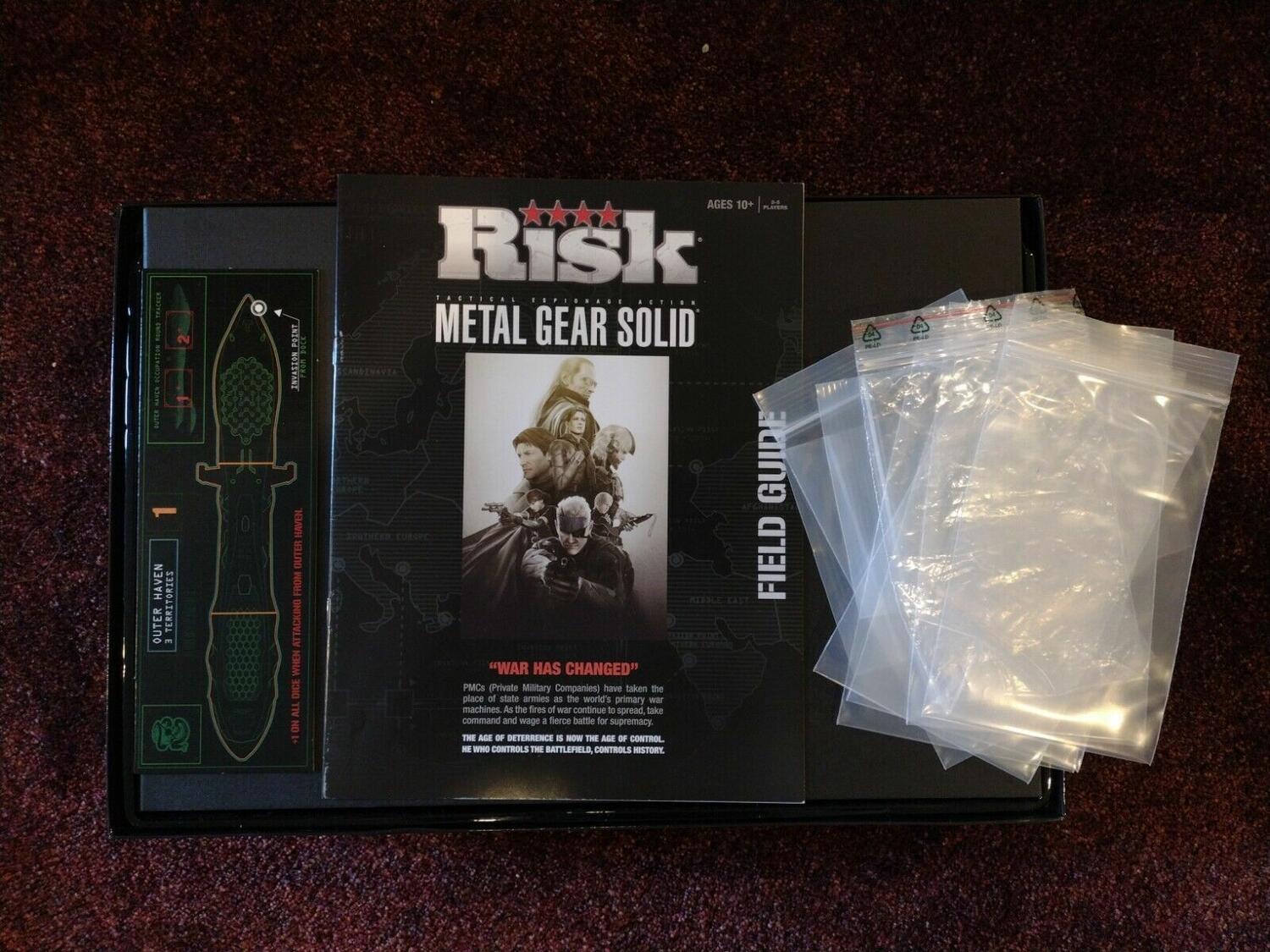 Risk: Metal Gear Solid - Limited Edition Contenu