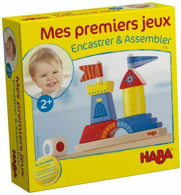 Mes Premiers Jeux: Encastrer & Assembler Cover 3d