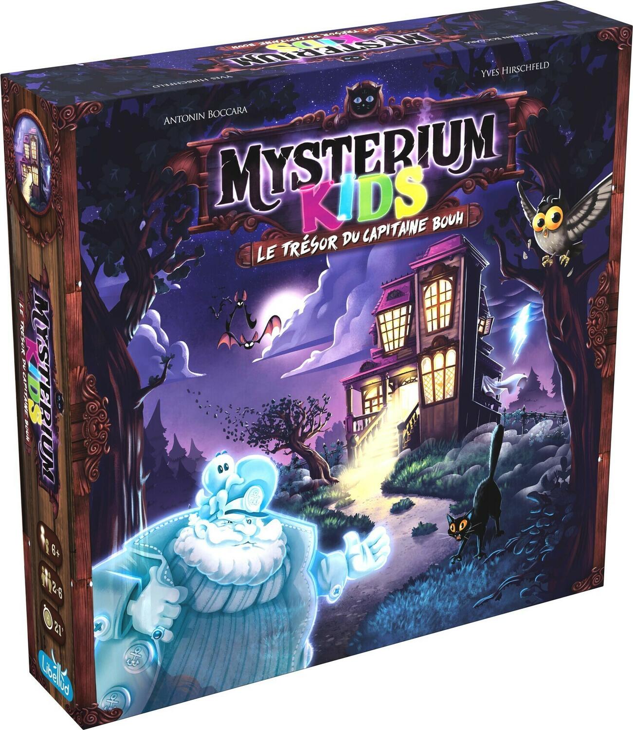 Mysterium Kids: Le Trésor du Capitaine Bouh Cover 3d