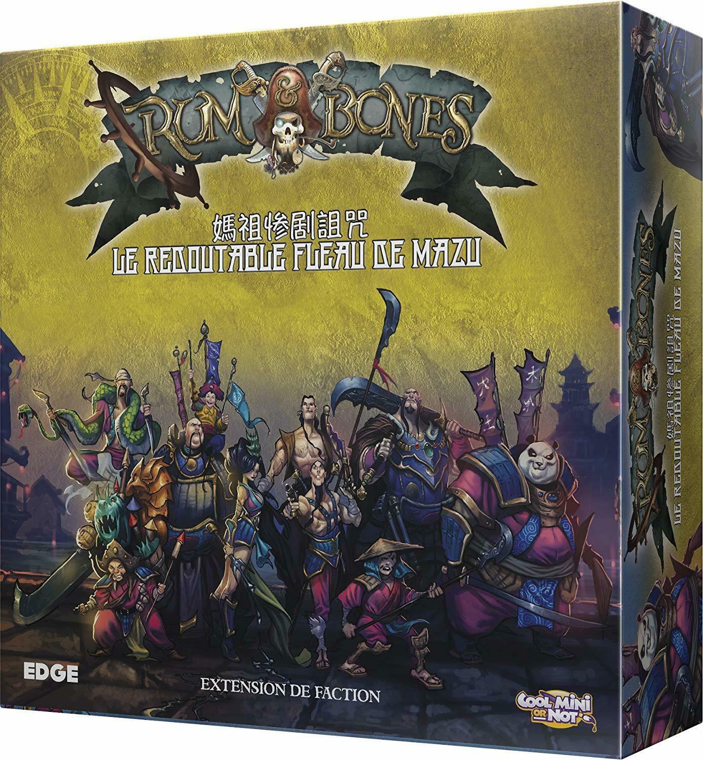 Rum & Bones: Le Redoutable Fléau de Mazu Cover 3d