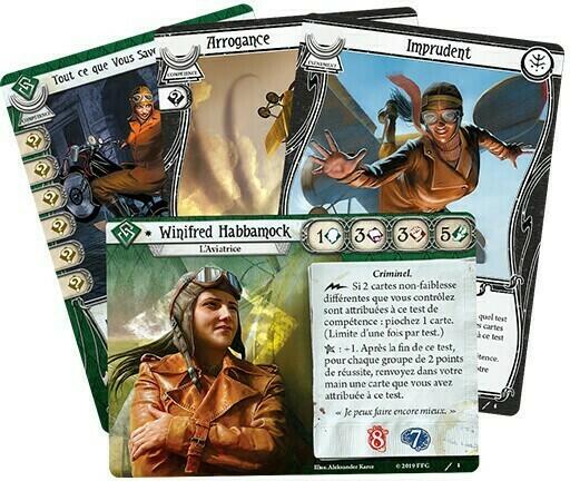 Horreur à Arkham: Le Jeu de Cartes - Winifred Habbamock Eclate