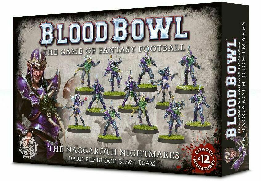Blood Bowl: The Game of Fantasy Football - The Naggaroth Nightmares Cover 3d