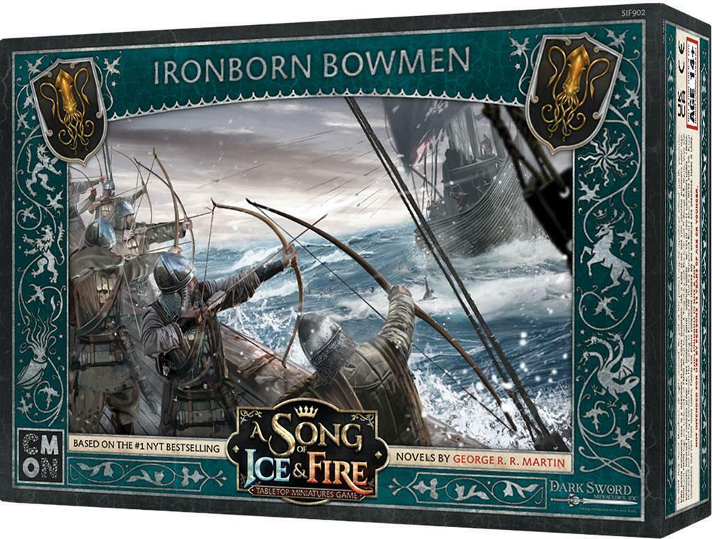 Le Trône de Fer: Le Jeu de Figurines - Archers Fer-Nés Cover 3d