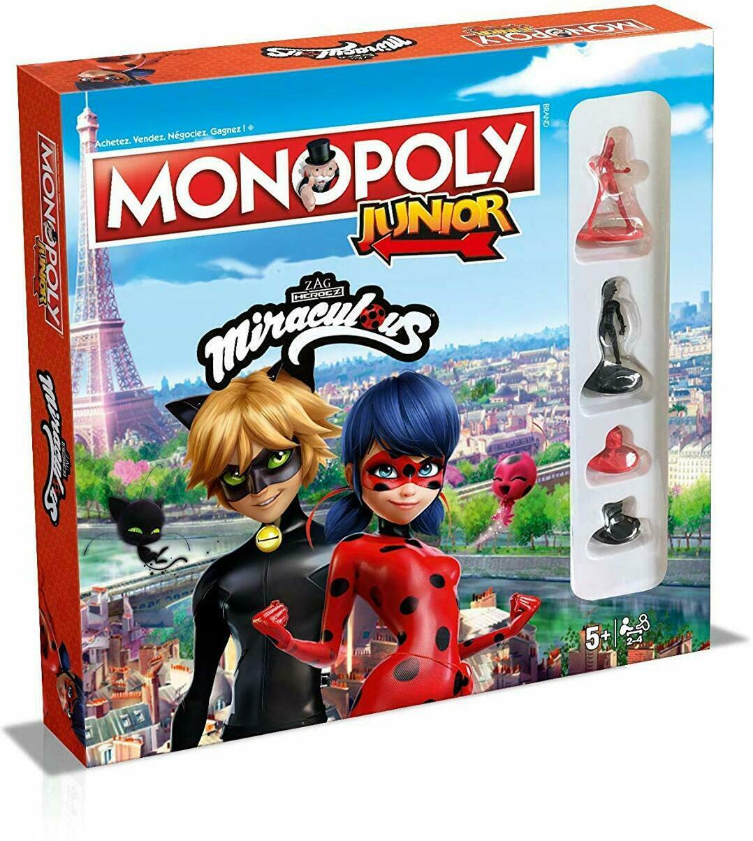 Monopoly: Junior - Miraculous Cover 3d