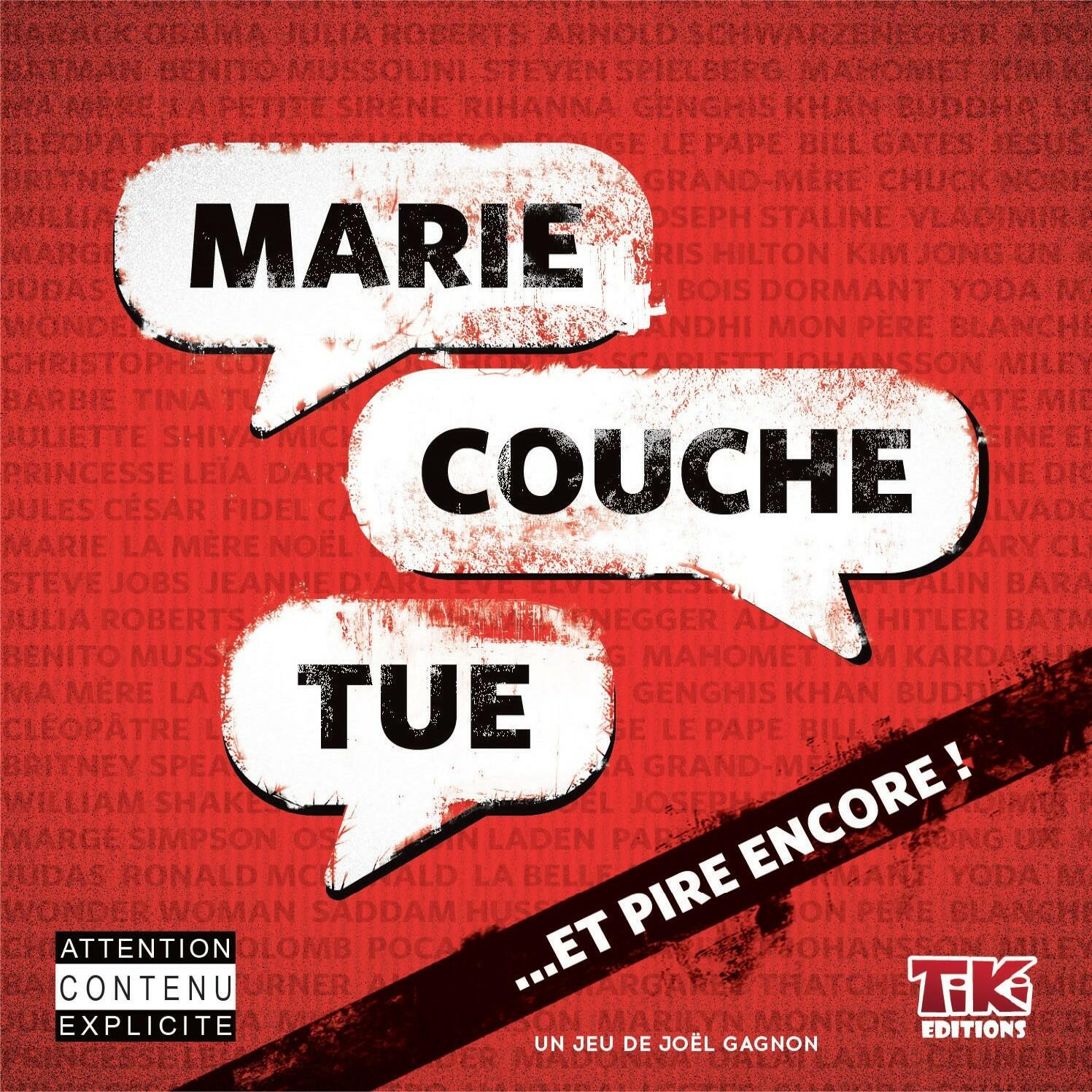 Marie Couche Tue ...et Pire Encore ! Cover