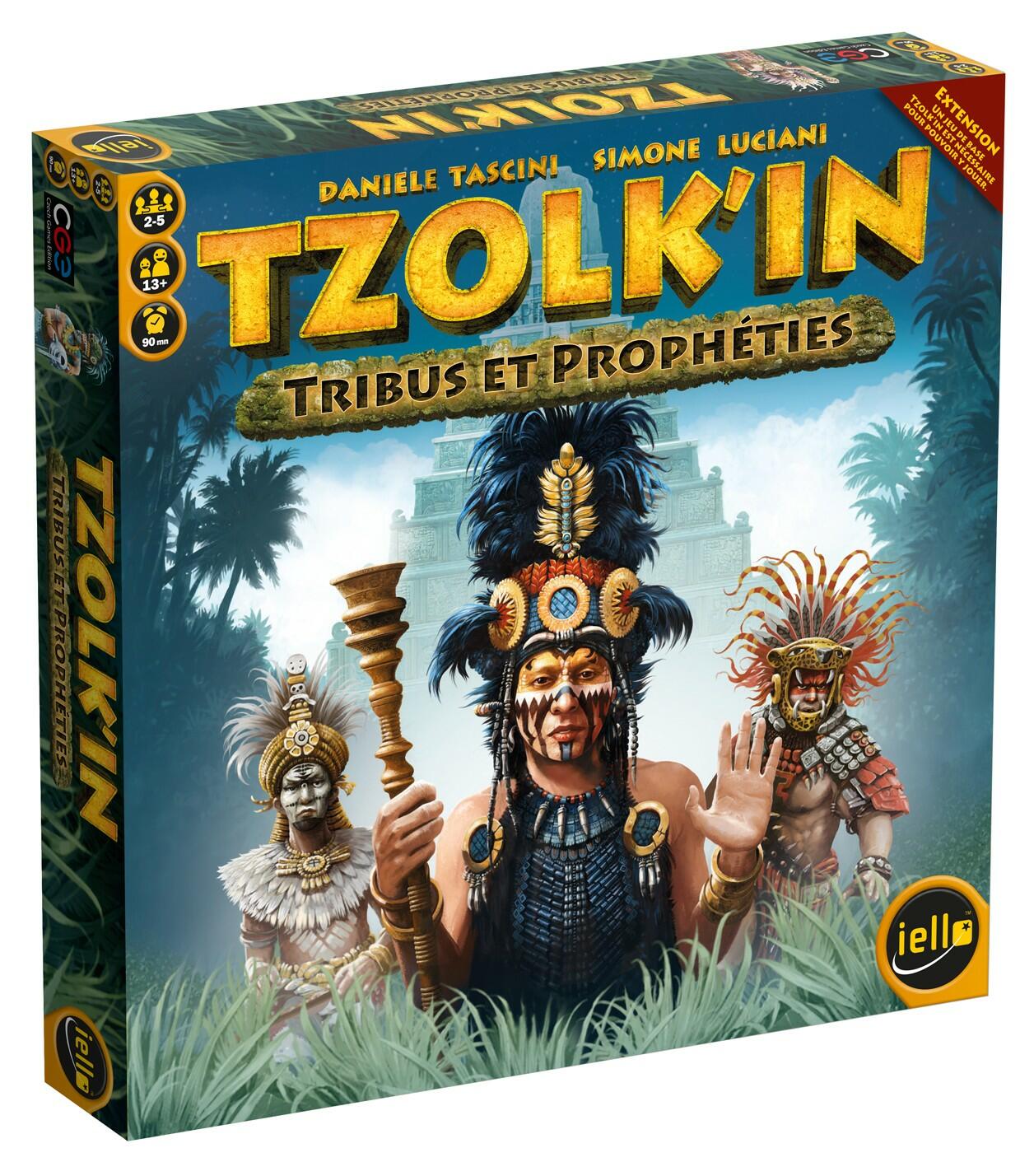 Tzolk'in: Tribus et Prophéties Cover 3d