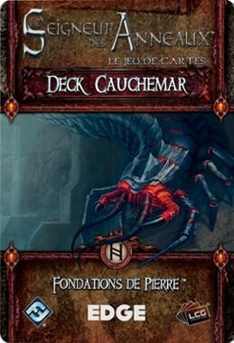 Le Seigneur des Anneaux: Le Jeu de Cartes - Deck Cauchemar - Fondations de Pierre Cover