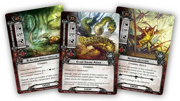 Le Seigneur des Anneaux: Le Jeu de Cartes - Les Nîn-in-Eilph Cartes