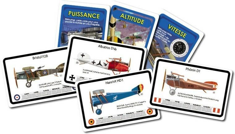 DogFight: La Grande Guerre Cartes