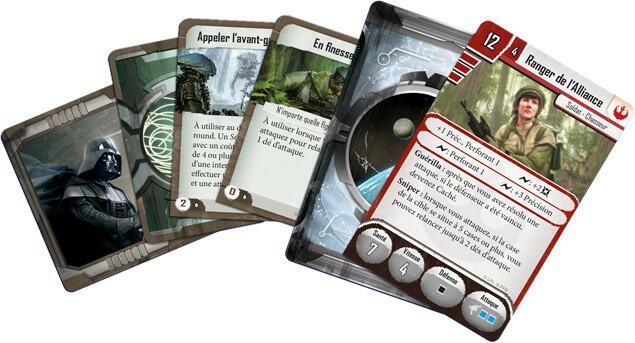 Star Wars: Assaut sur l'Empire - Rangers de l’Alliance Cartes