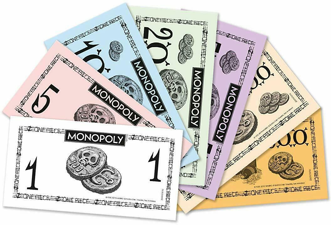 Monopoly: One Piece Billets