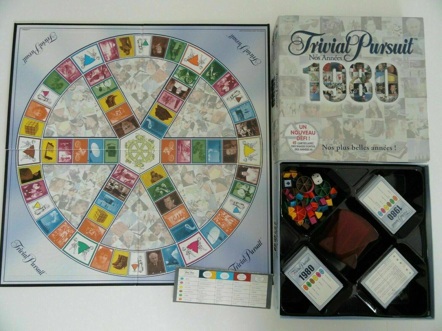 Trivial Pursuit: Nos Années 1980 Eclate