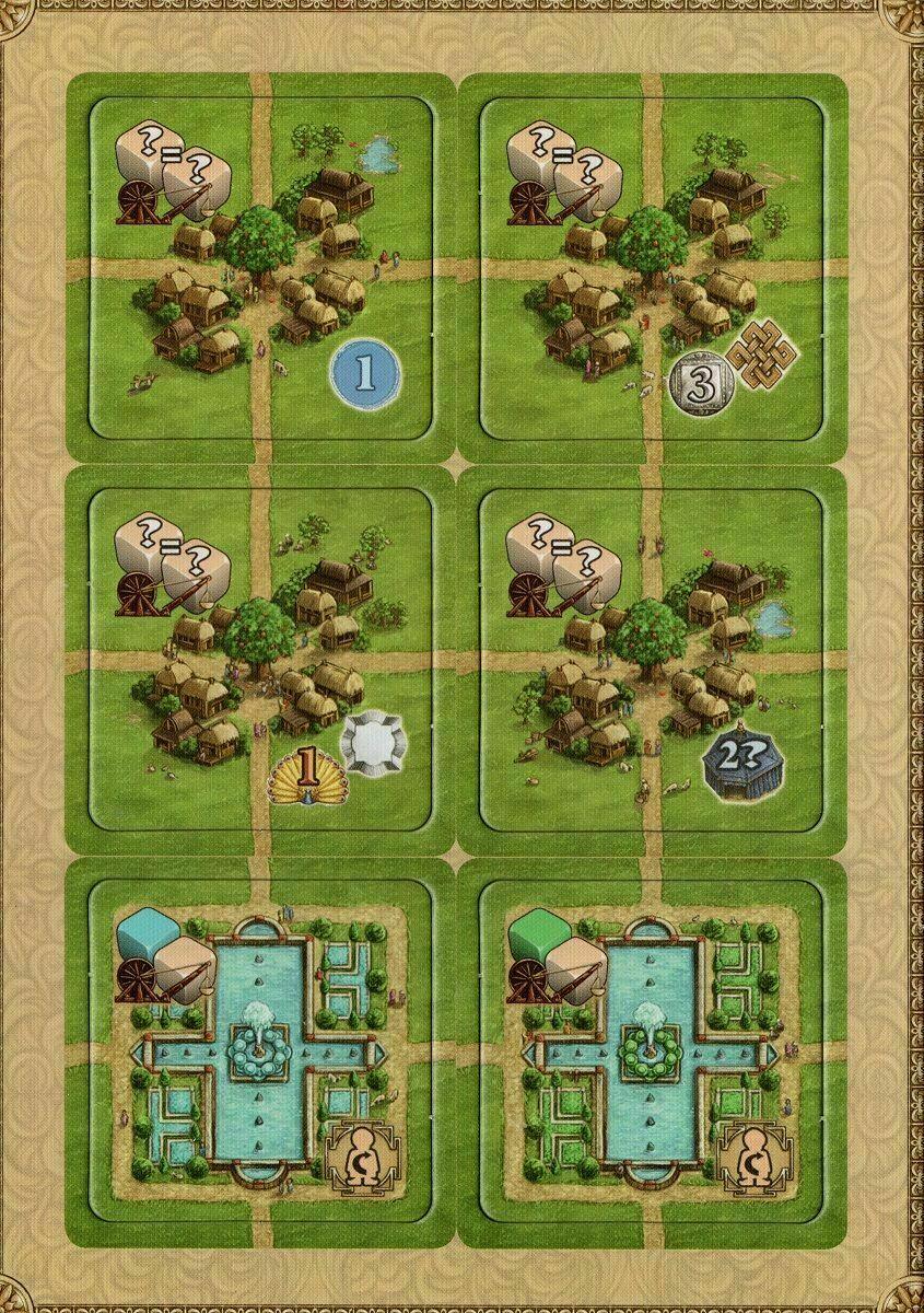 Rajas of the Ganges: Goodie Box 1 Tuiles