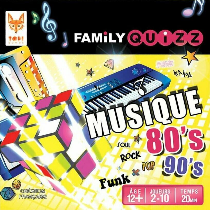 Family Quizz: Musique 80's/90's Cover