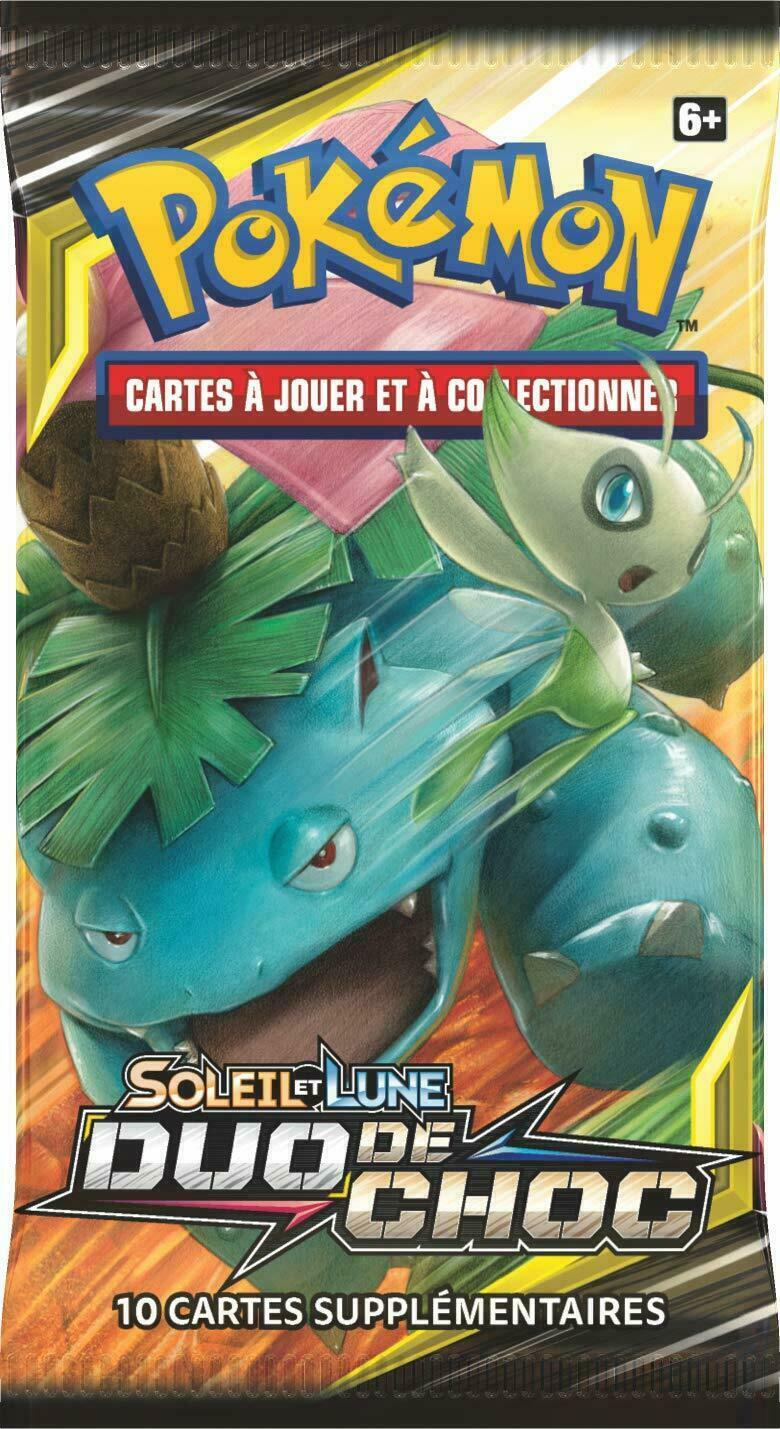 Pokémon Soleil et Lune: Duo de Choc - Booster Cover