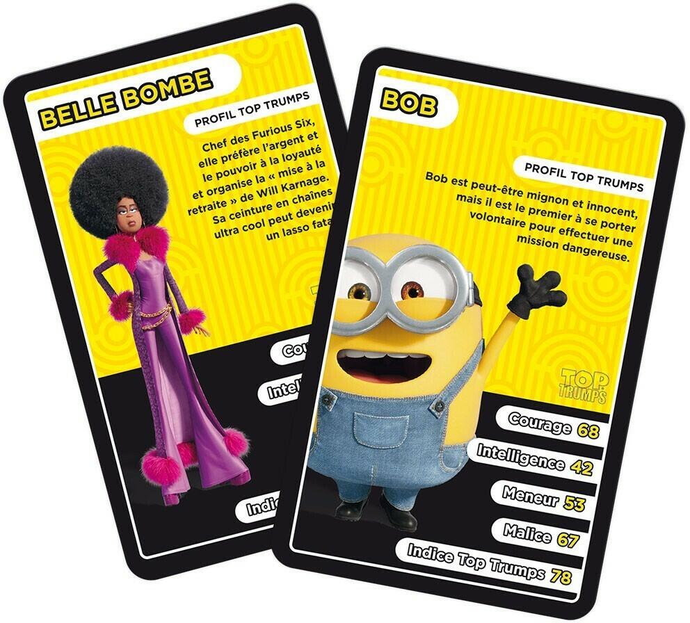 Top Trumps: Les Mignons 2 Cartes