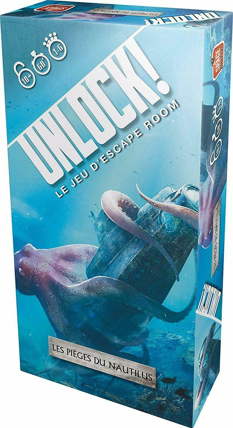 Unlock ! Les Pièges du Nautilus Cover 3d