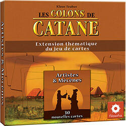 Les Colons de Catane: Jeu de Cartes - Artistes & Mécènes Cover 3d