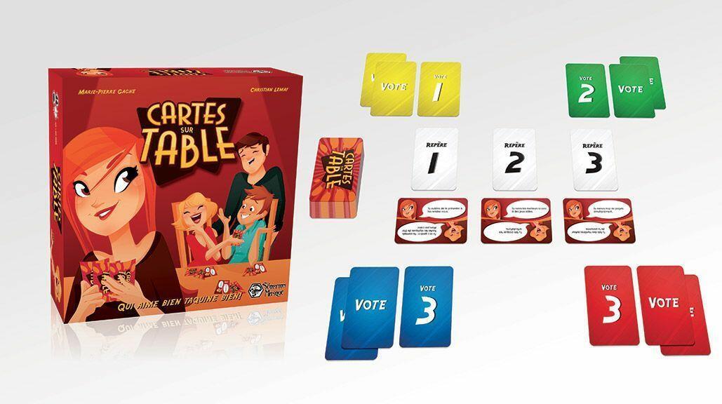 Cartes sur Table Eclate