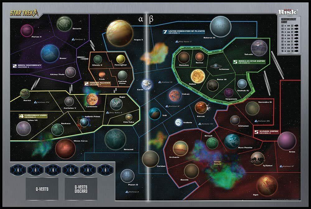 Risk: Star Trek - 50th Anniversary Edition Plateau