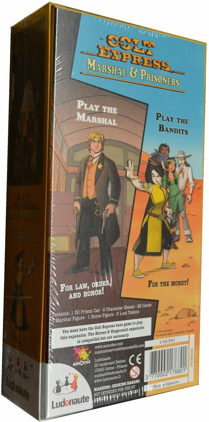 Colt Express: Marshal & Prisoners Back 3d