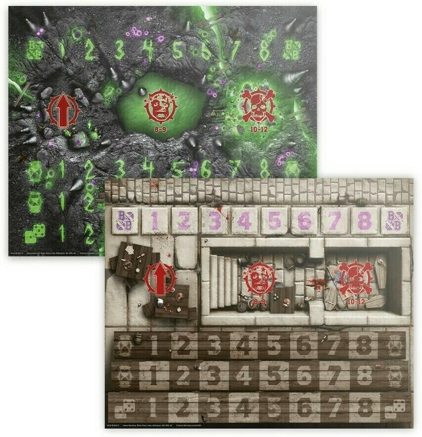 Blood Bowl: The Game of Fantasy Football - Old World Alliance & Underworld Denizens Pitch Plateau