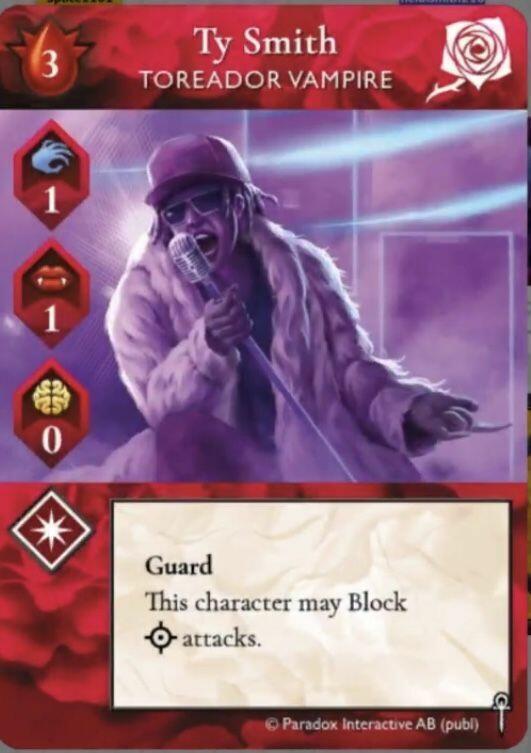 Vampire: The Masquerade - Rivals Carte