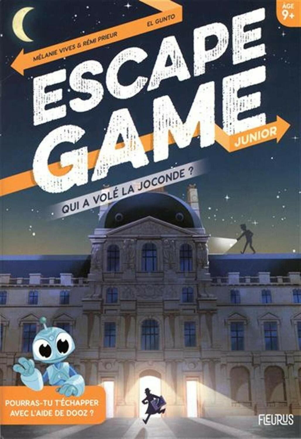 Escape Game: Junior - Qui a Volé la Joconde ? Cover
