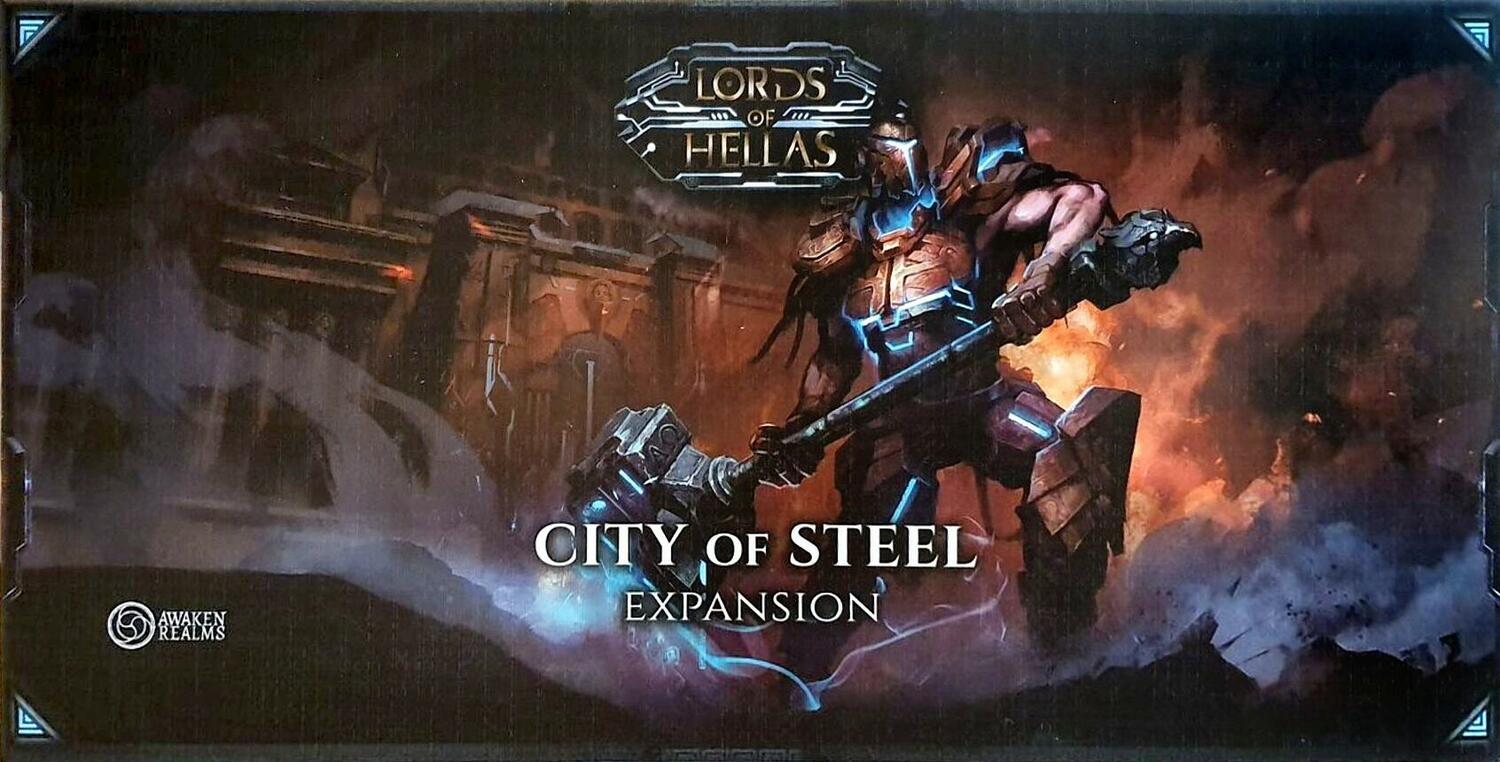 Lords of Hellas: City of Steel Cover