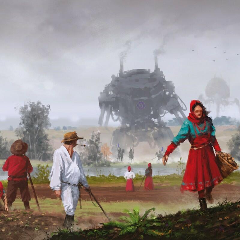 Scythe: Conquérants du Lointain Artwork
