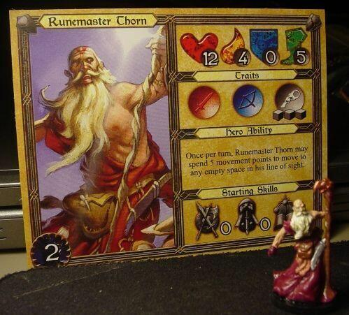 Descent: Voyages Dans les Ténèbres - Le Puits des Ténèbres Personnage