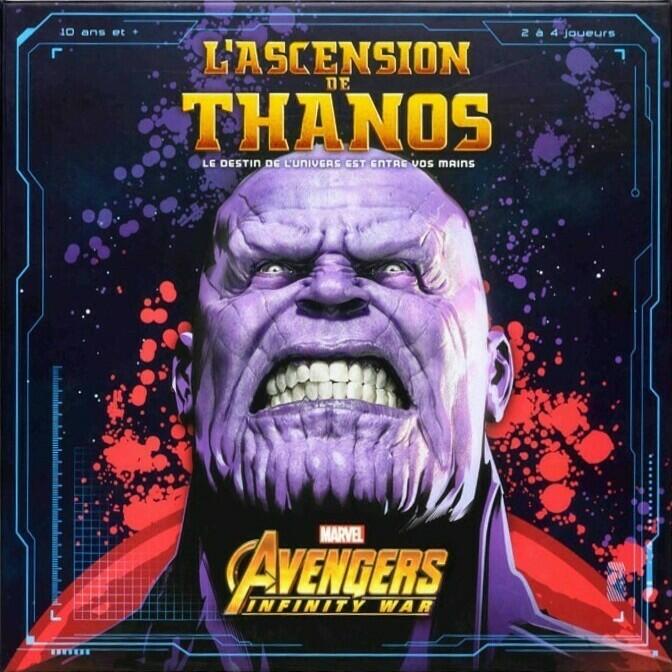 L'Ascension de Thanos: Avengers Infinity War Cover