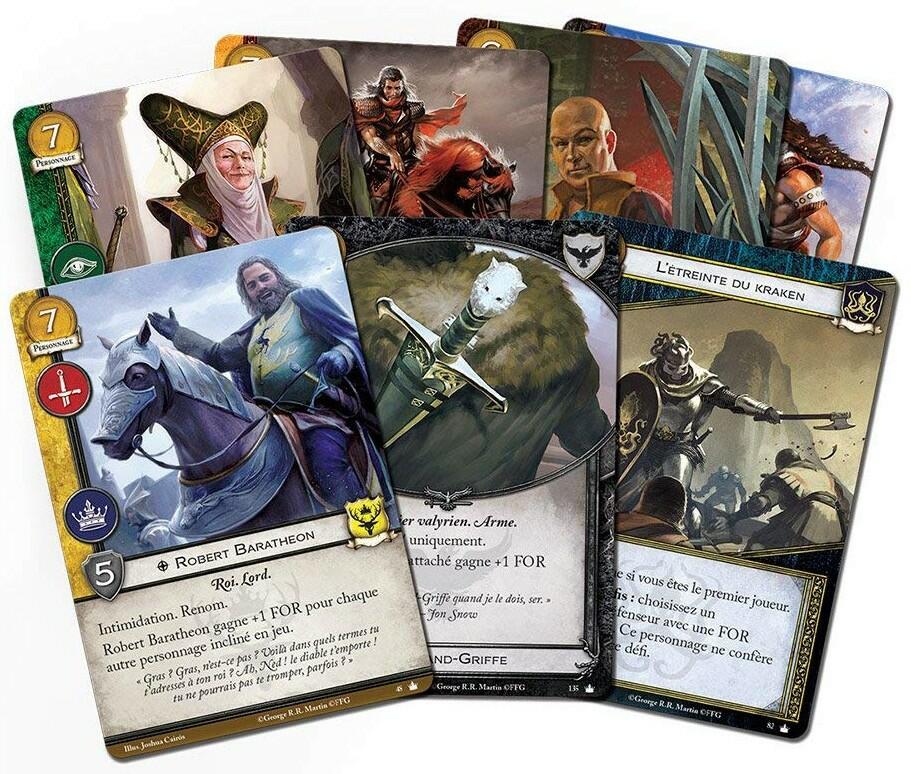 Le Trône de Fer: Le Jeu de Cartes Cartes