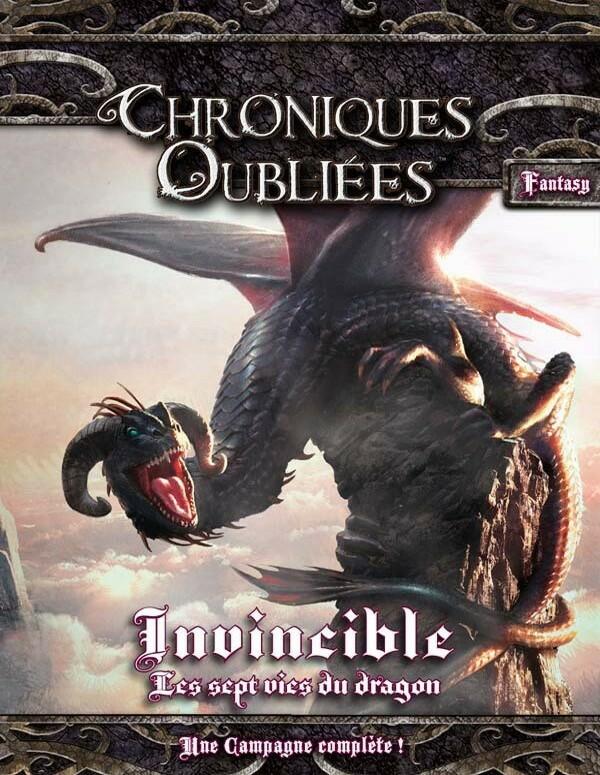 Chroniques Oubliées: Fantasy - Invincible - Les Sept Vies du Dragon Cover