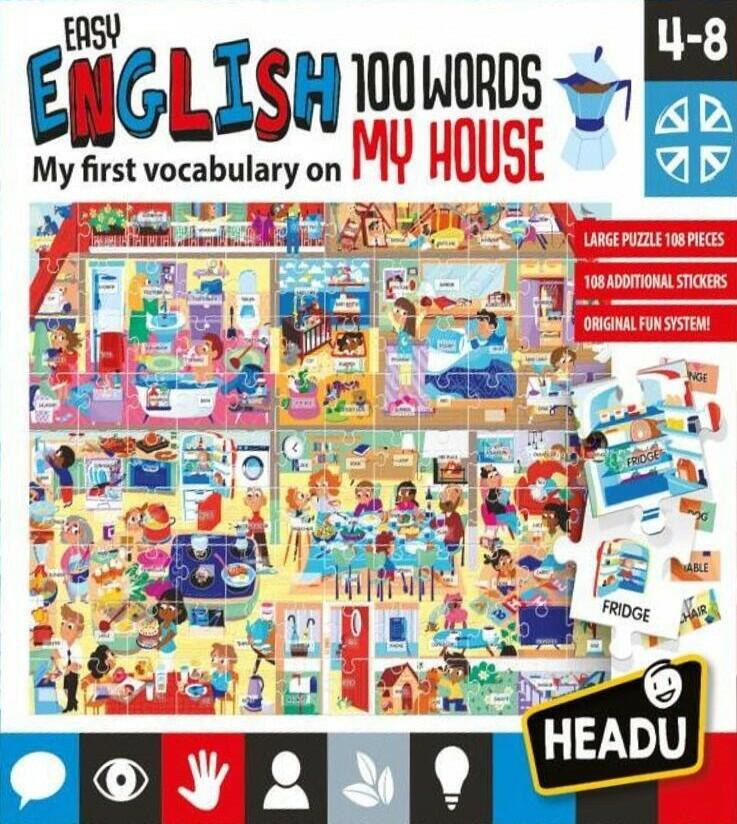 Easy English: 100 Words My House Cover