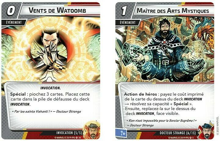 Marvel Champions: Le Jeu de Cartes - Docteur Strange Cartes