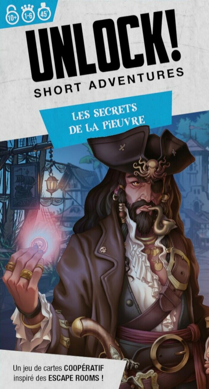 Unlock ! Short Adventures - Les Secrets de la Pieuvre Cover