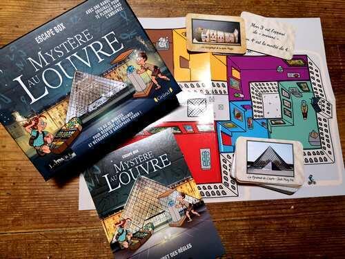 Escape Box: Mystère au Louvre Eclate
