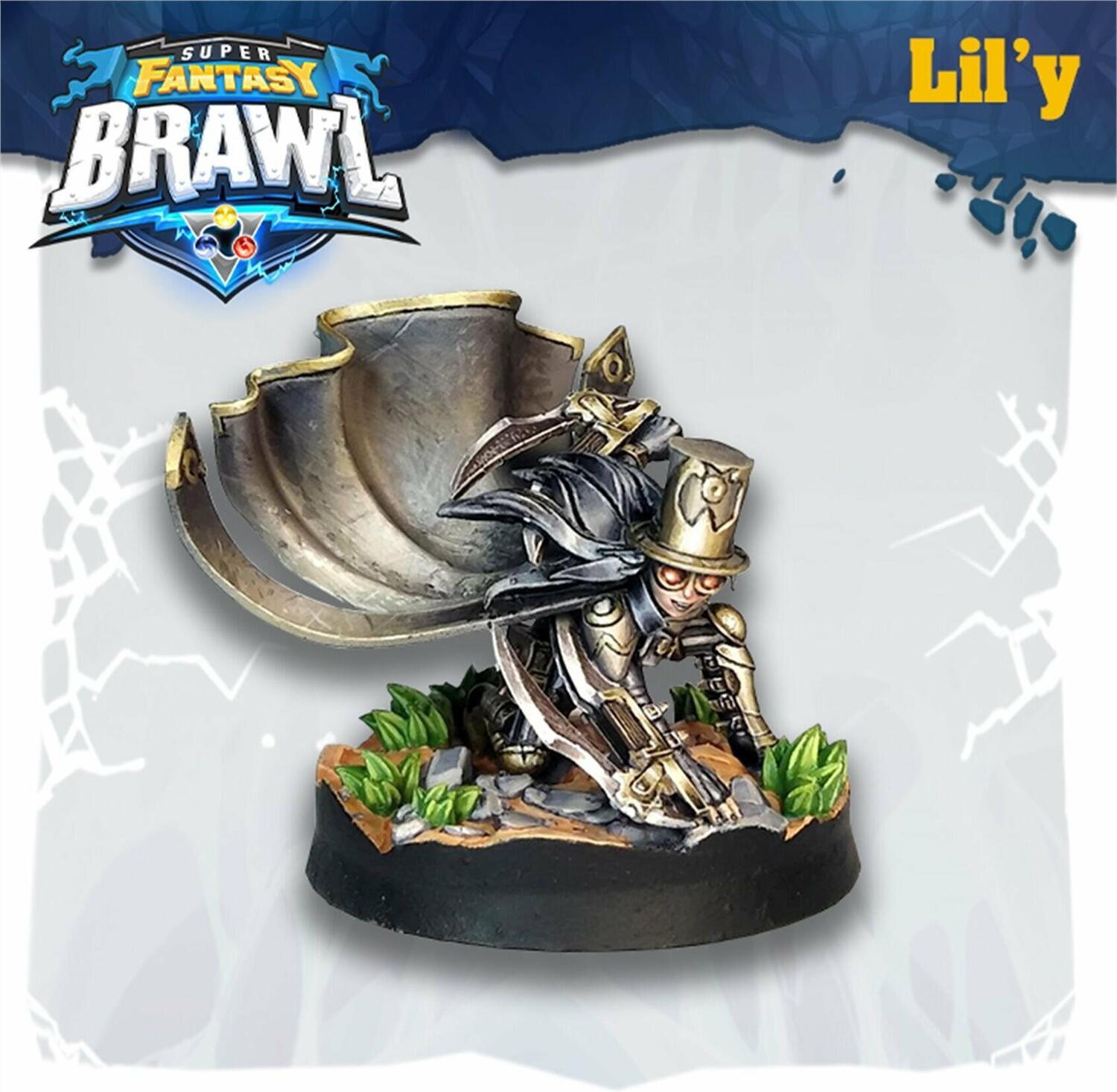 Super Fantasy Brawl: Hot Trick Figurine