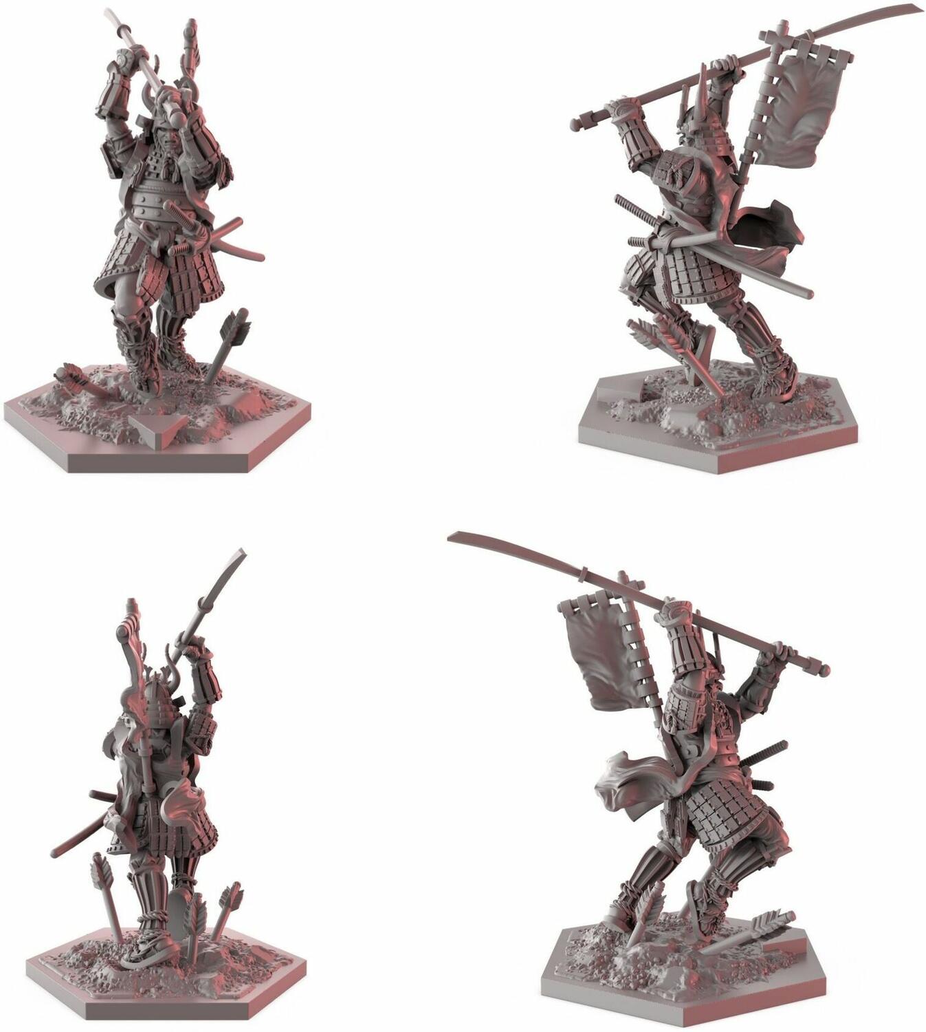 Senjutsu: Battle For Japan Figurines