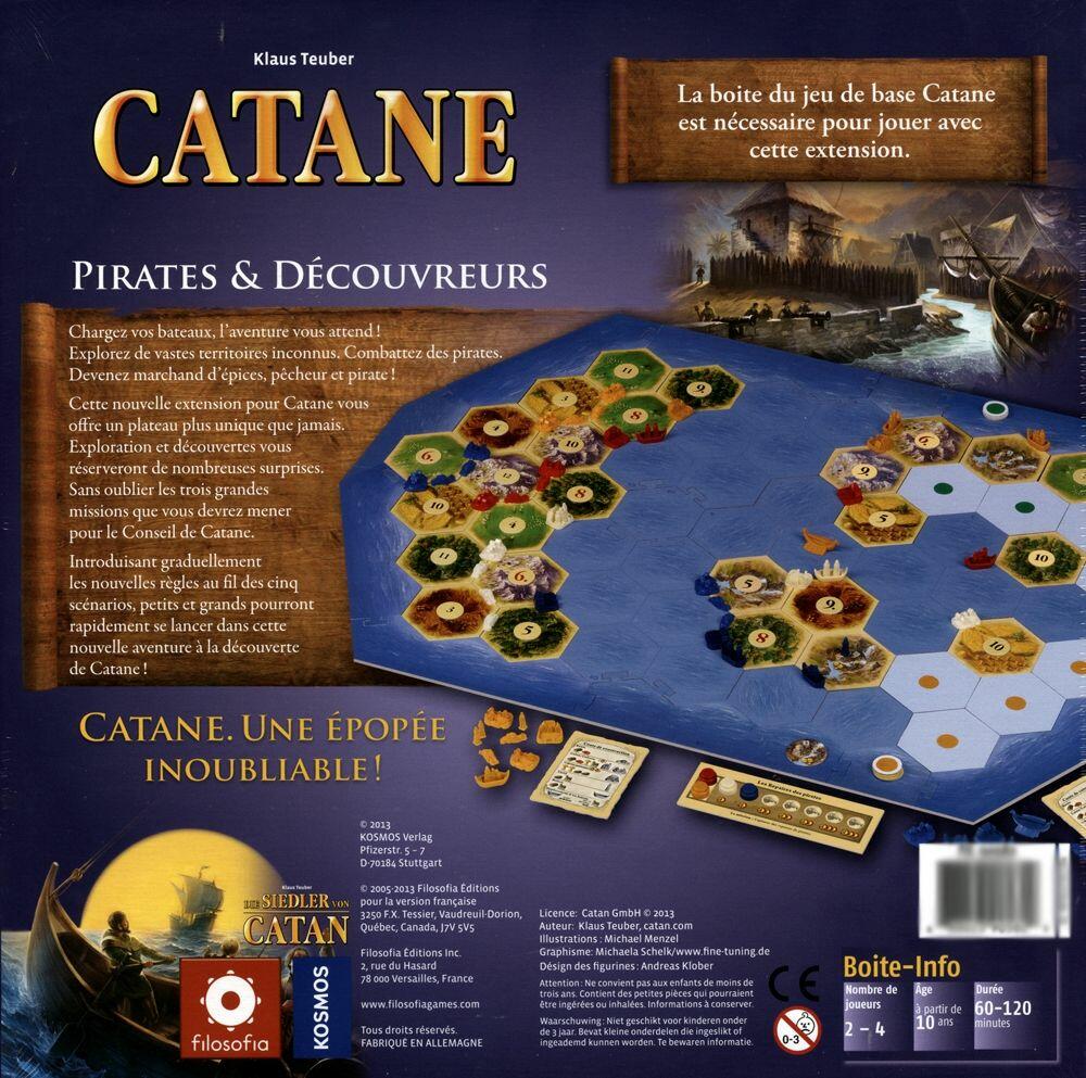 Catane: Pirates & Découvreurs Back