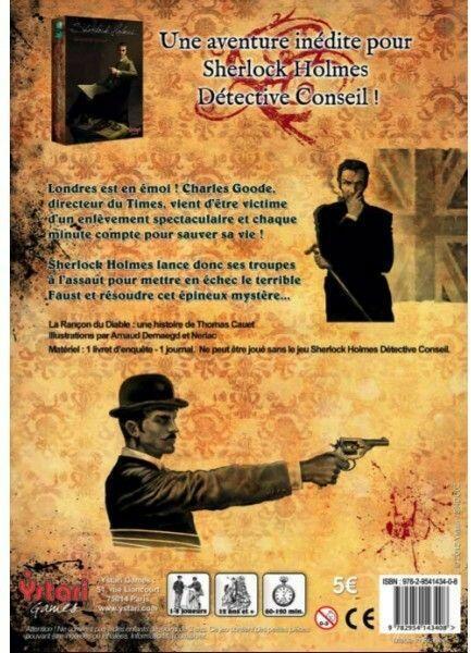 Sherlock Holmes: Détective Conseil - La Rançon du Diable Back