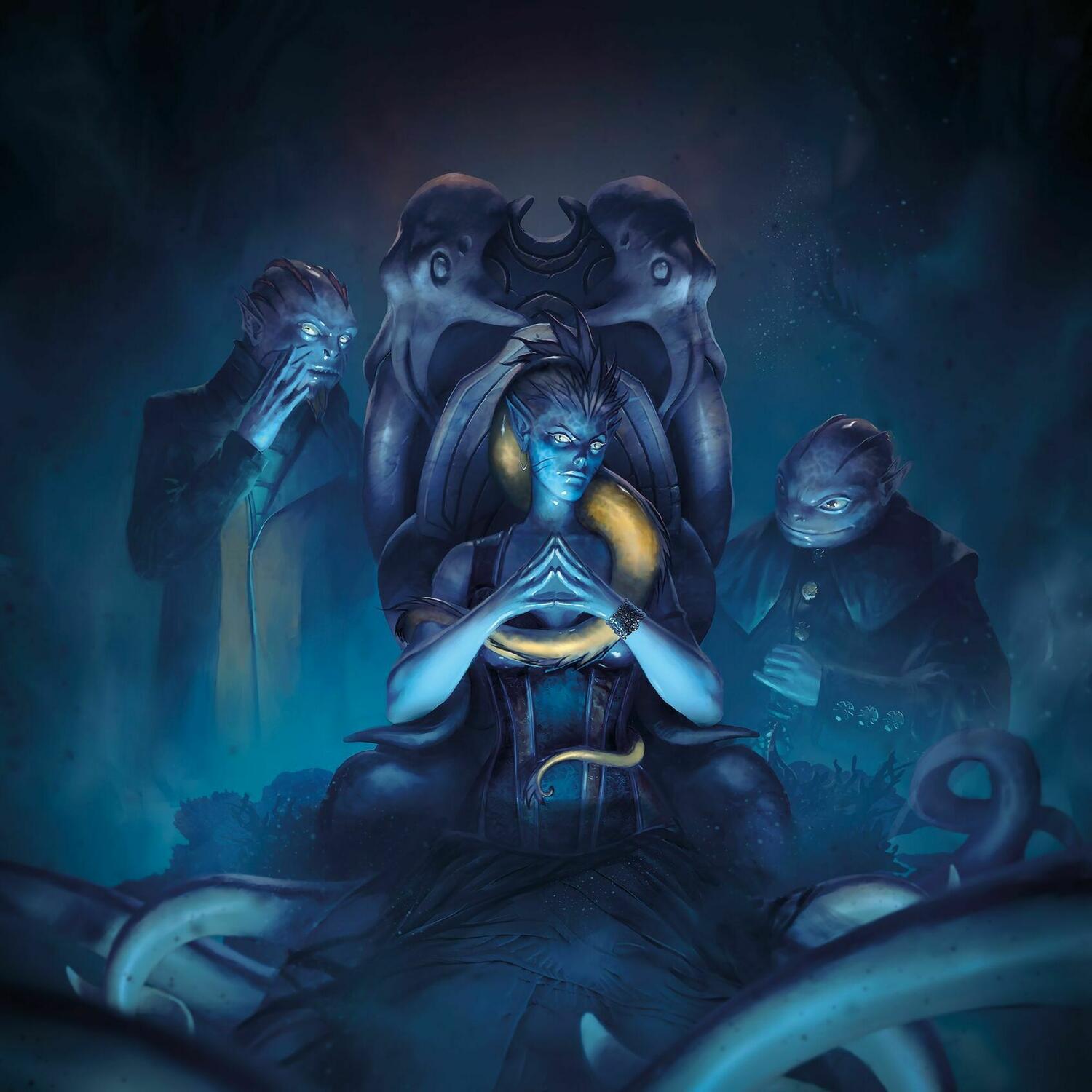 Conspiracy: Abyss Universe Cover Bleu