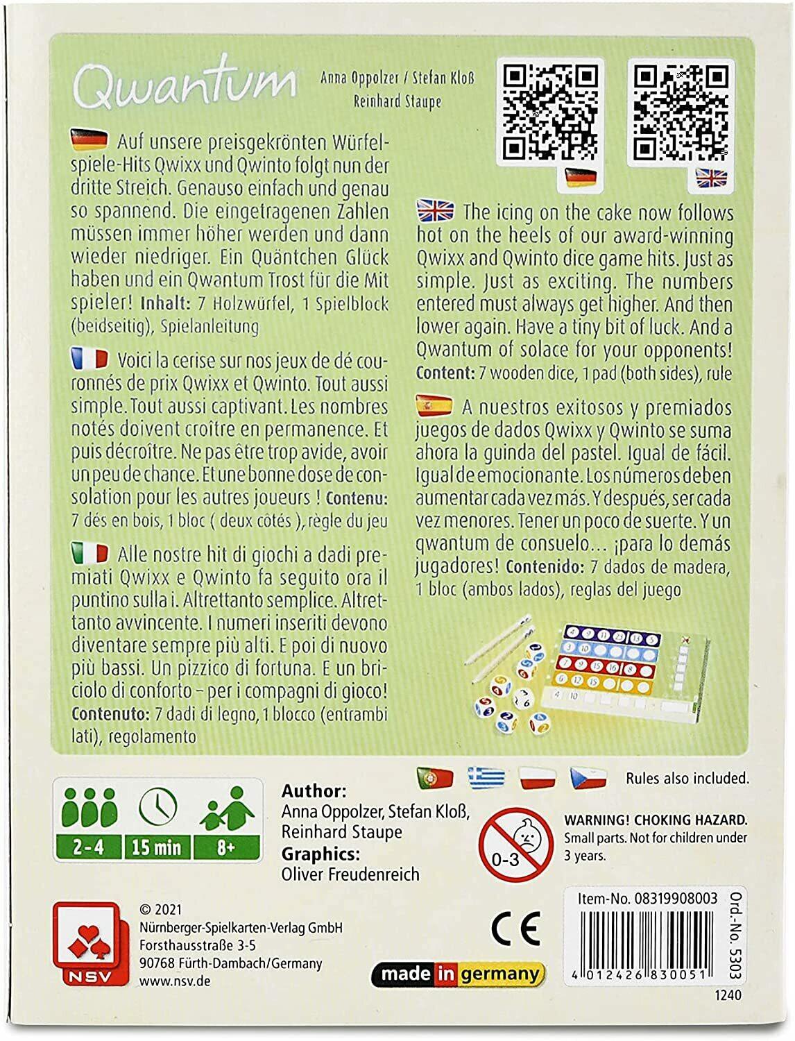 Qwantum: NatureLine Back