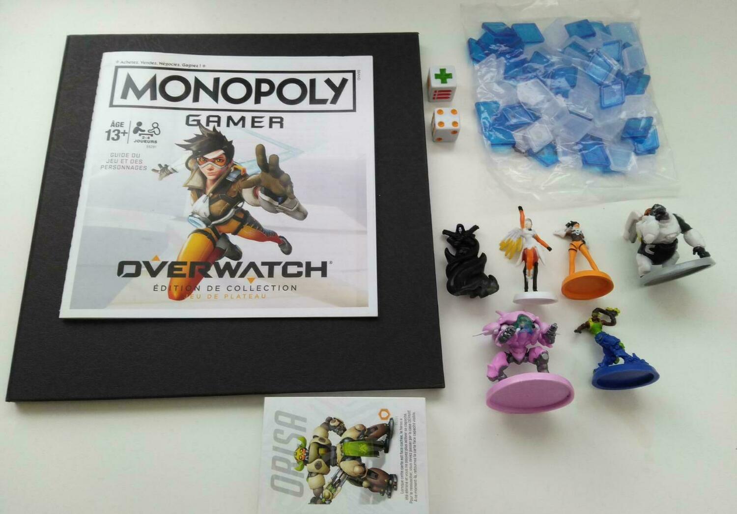 Monopoly: Gamer - Overwatch - Édition de Collection Eclate