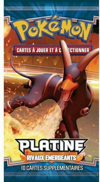 Pokémon: Platine - Rivaux Émergeants - Booster Cover