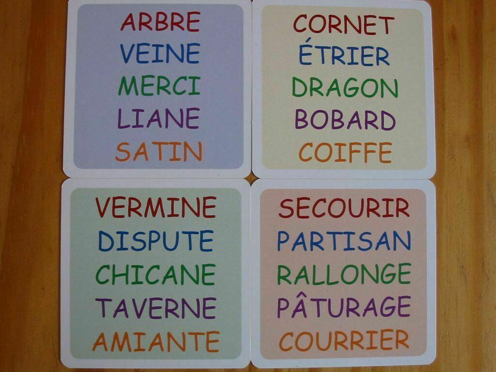 Anagramme 2005 Cartes