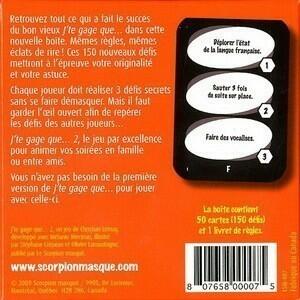 J'te Gage Que... 2 Back