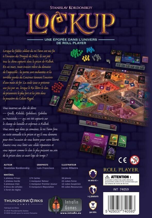 Lock Up: Une Épopée dans l'Univers de Roll Player Back